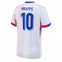 Maglia Calcio Francia Kylian Mbappe #10 Seconda Divisa Europei 2024 Manica Corta